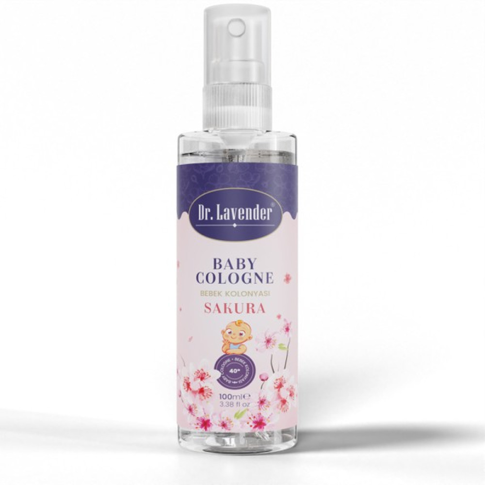 Gallipoli Lavender Doğal Bitkisel Sakura Çiçeği Bebek Kolonyası 100 ml Bebek Kolonyası Fiyatı