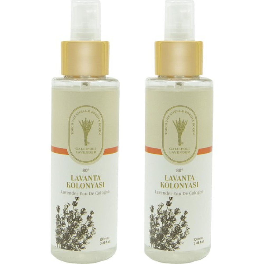 Gallipoli Lavender Lavanta Yağlı Kolonya 80 Derece Sprey Lavanta Kolonyası 100 ml 2 Adet Kolonya & Gülsuyu Fiyatı