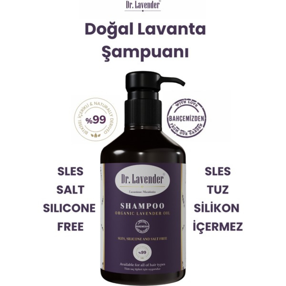 Gallipoli Lavender Lavanta Yağlı Şampuan 500 ml Doğal Bitkisel Lavanta Şampuanı Şampuan ve Saç Kremi Fiyatı