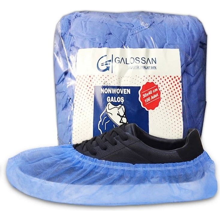 Galoşsan Nonwoven Tela Galoş Mavi 100 Adet Diğer Fiyatı