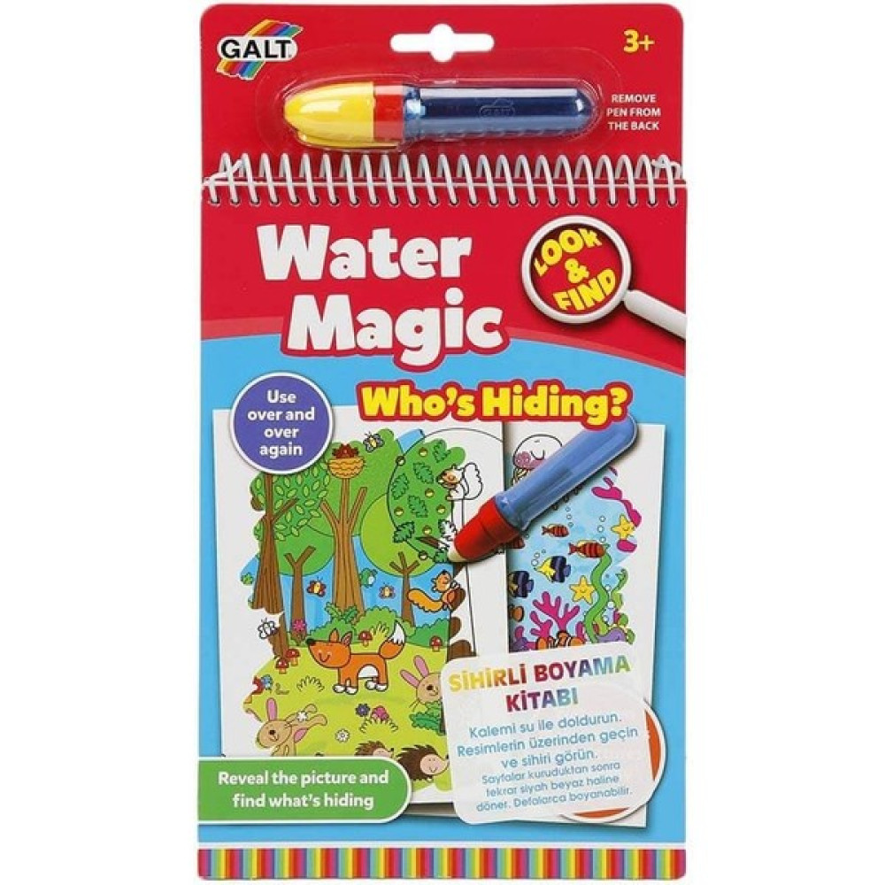 Galt Sihirli Kitap (Water Magic) Kim Saklanıyor? 3 Yaş+ Bilim & Teknik Fiyatı