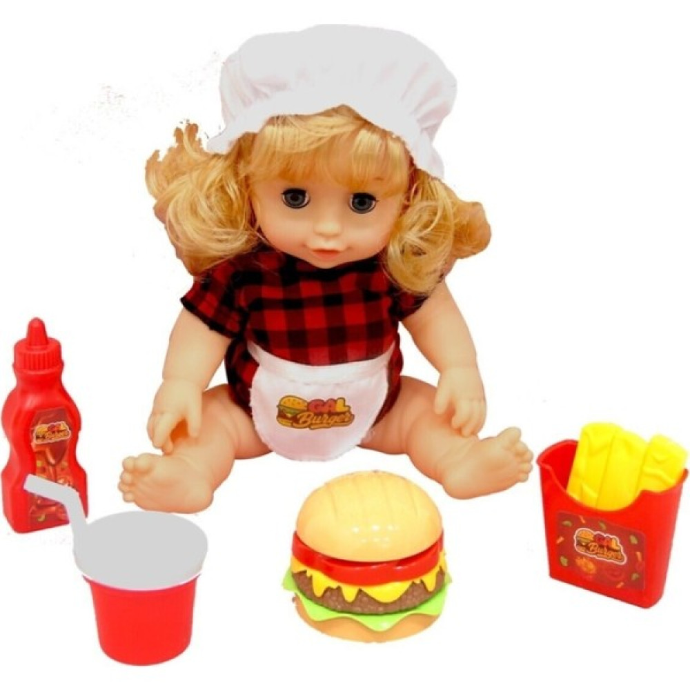 Galtoys Maide Burger Yiyor Türkçe Konuşan Bebek Bebek Oyuncakları Fiyatı