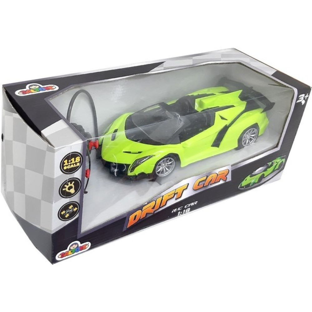 Galtoys Uzaktan Kumandalı Lamborghini Araba Şarjlı Full Fonksiyon Oyuncak Yarış Arabası - Yeşil Oyuncak Araç Fiyatı