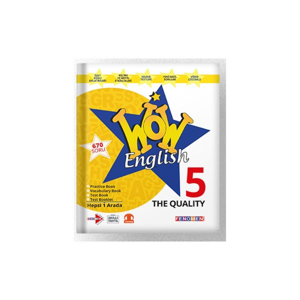 Gama 5. Sınıf Wow English The Quality Yeni 2022 Kaynak Kitapları Fiyatı