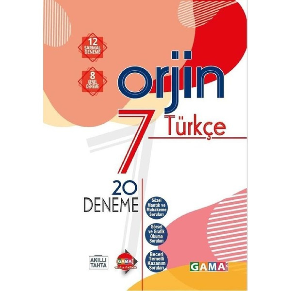Gama 7.Sınıf Orjin Türkçe Deneme Türkçe Fiyatı