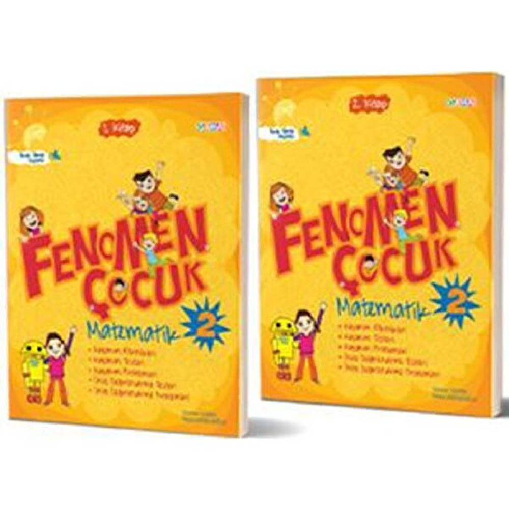 Gama Fenomen Çocuk 2. Sınıf Matematik 1. ve 2. Kitap Kaynak Kitapları Fiyatı