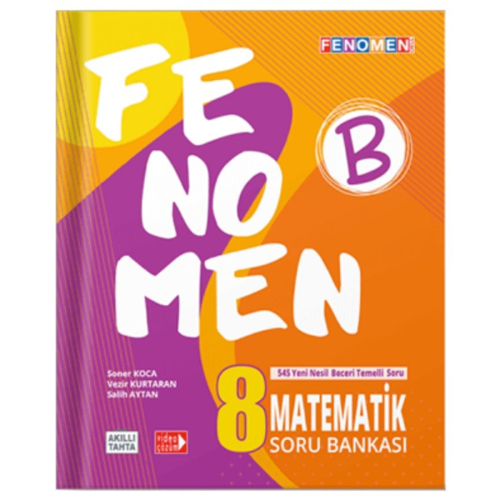 Gama Fenomen Okul 8.sınıf Lg Matematik - B - Soru Bankası Kitabı Kaynak Kitapları Fiyatı