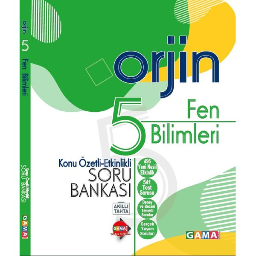 Gama Yayınları 5. Sınıf Orjin Fen Bilimleri Konu Özetli Etkinlikli Soru Bankası Fen - Bilişim ve Teknoloji Fiyatı