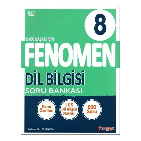 Gama Yayınları 8. Sınıf - Fenomen Dil Bilgisi Soru Bankası - Kaynak Kitapları Fiyatı