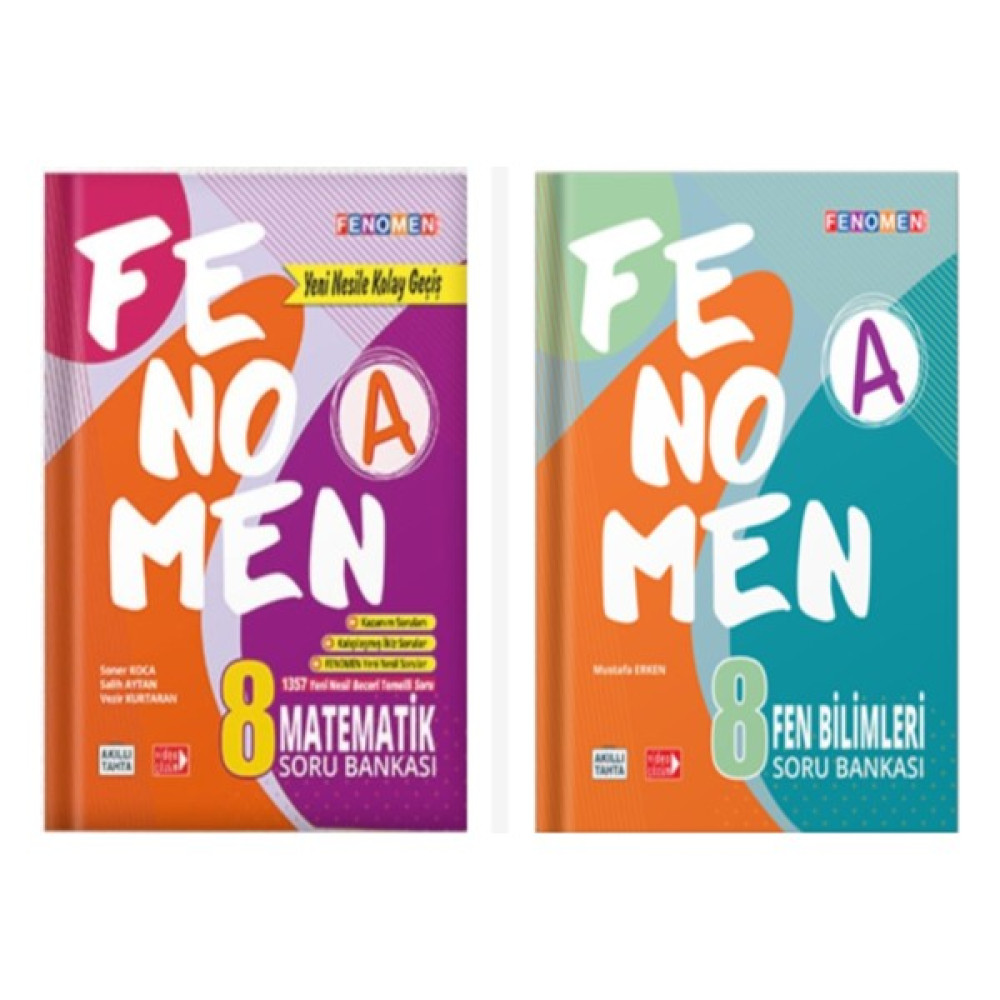 Gama Yayınları 8. Sınıf Fenomen Sayısal Set (Fen Bilimleri A + Matematik A) - Ga Kaynak Kitapları Fiyatı