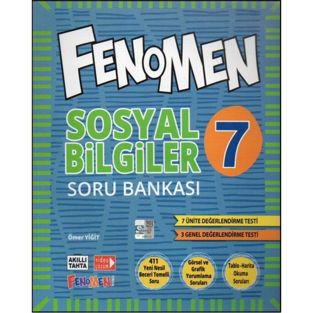 Gama Yayınları Fenomen 7. Sınıf Sosyal Bilgiler Soru Bankası Sosyal Bilgiler Fiyatı