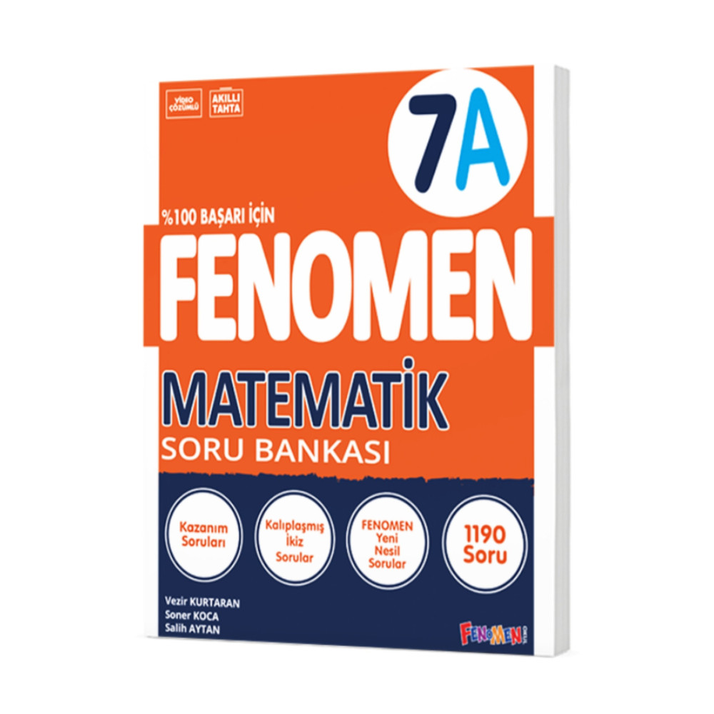 Gama Yayınları FENOMEN 7.SINIF MATEMATİK (A) SORU BANKASI Yardımcı Kitaplar Fiyatı