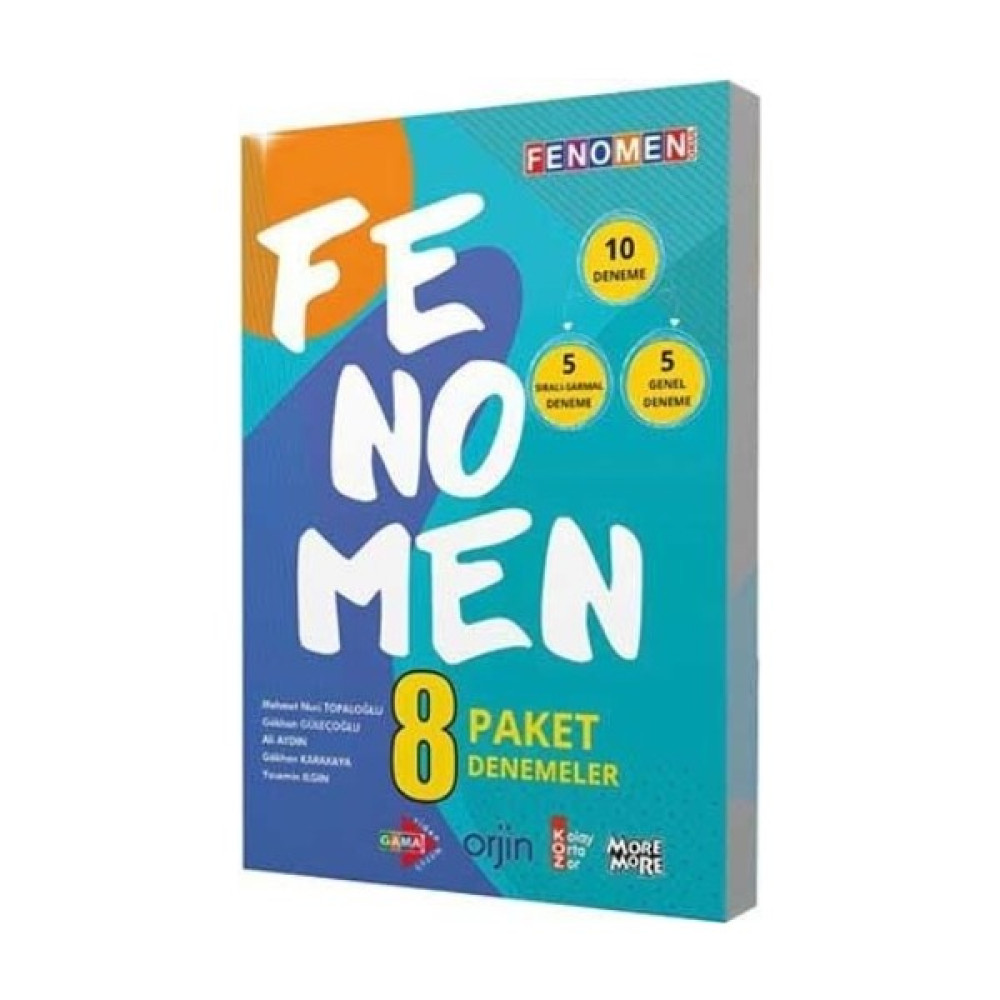 Gama Yayınları Fenomen 8. Sınıf Paket Denemeler Kaynak Kitapları Fiyatı