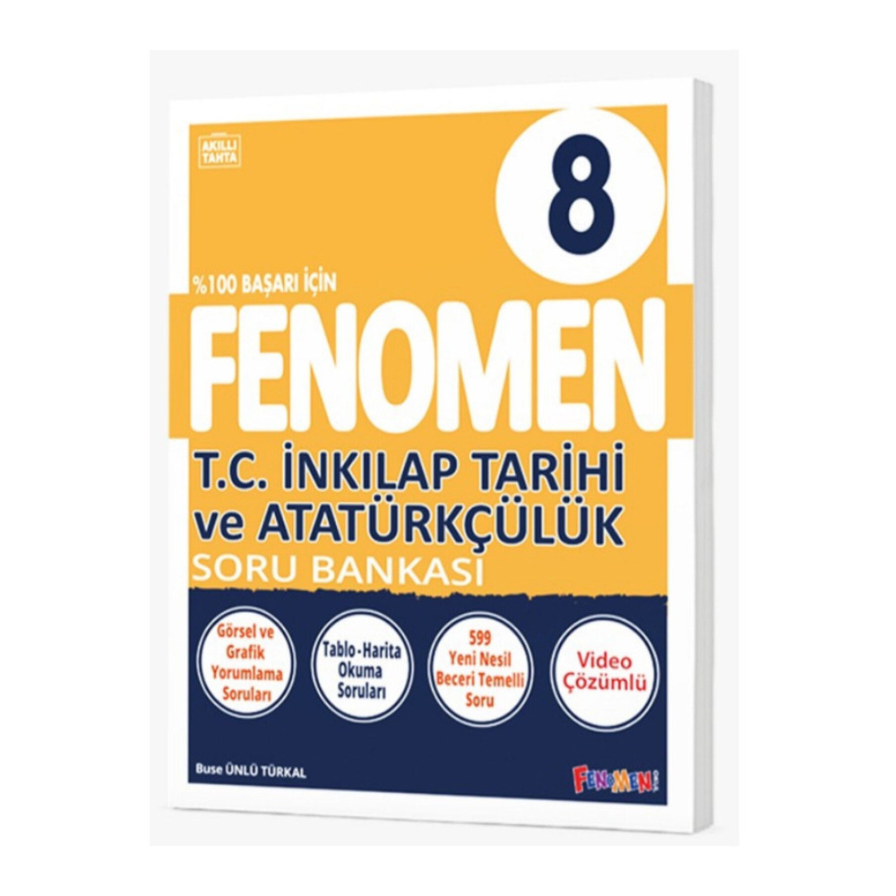 Gama Yayınları FENOMEN 8.SINIF İNKILAP TARİHİ VE ATATÜRKÇÜLÜK SORU BANKASI Yardımcı Kitaplar Fiyatı