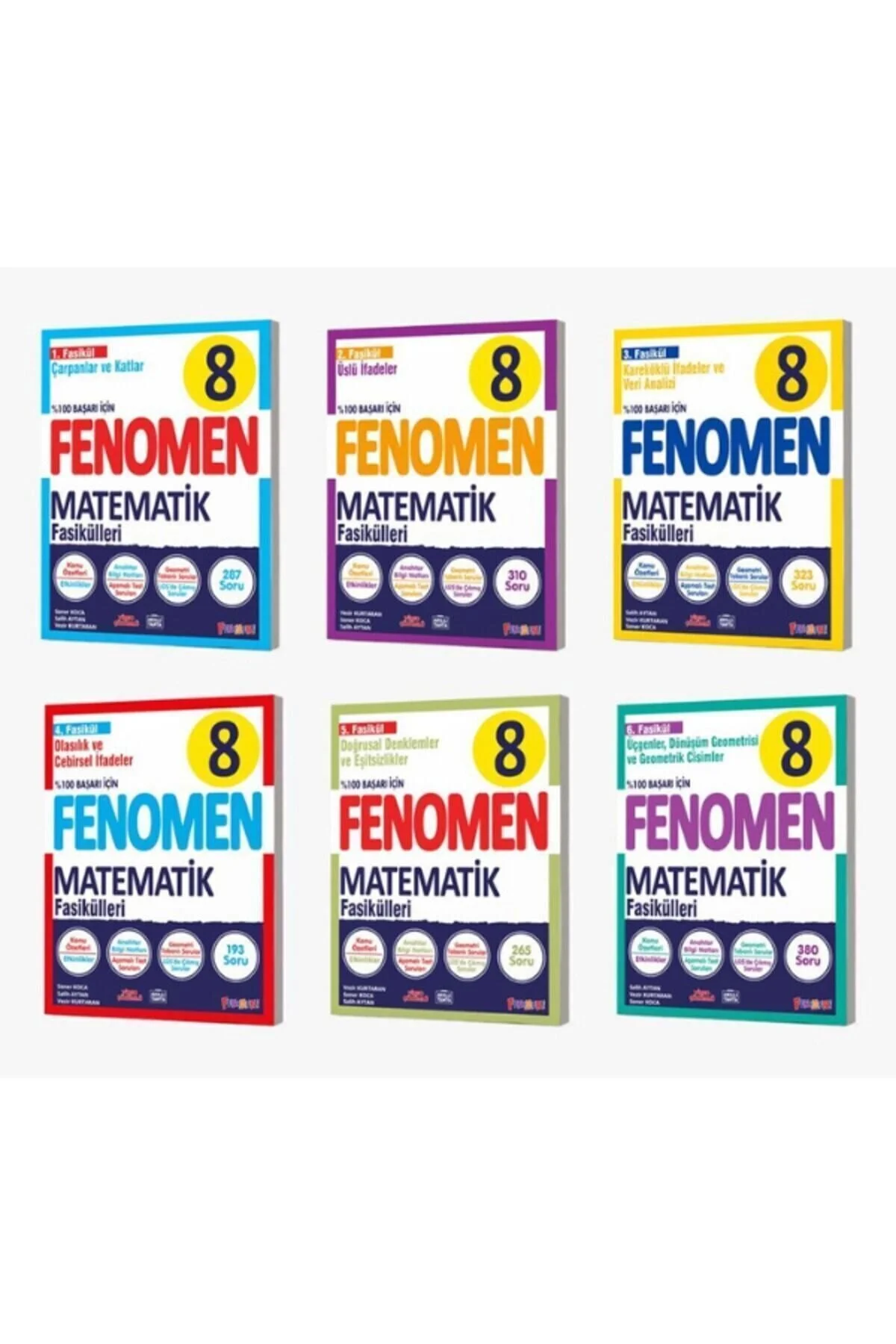 Gama Yayınları Fenomen 8.sınıf Matematik Fasikülleri 6 Fasikül Soru Bankası Full Yeni Kapak" Yardımcı Kitaplar Fiyatı