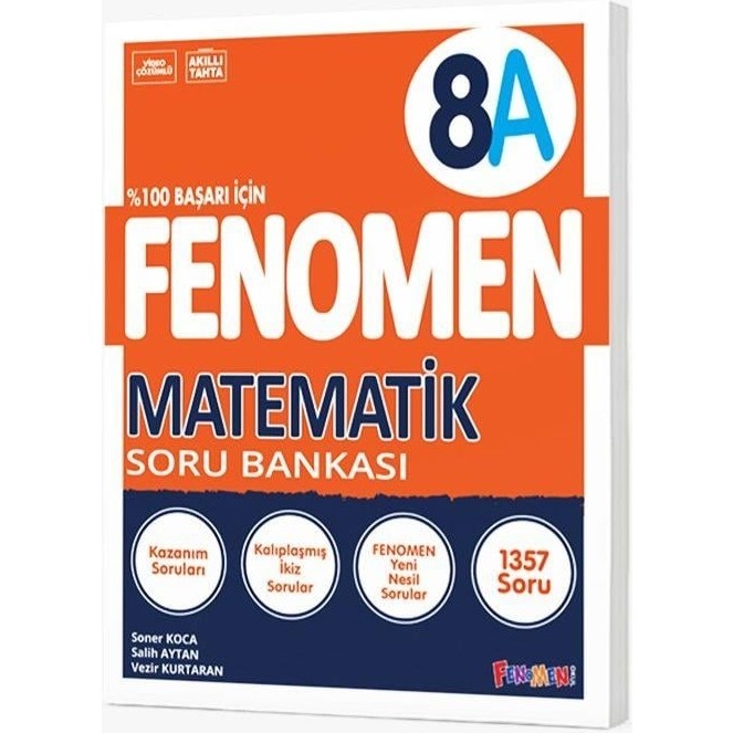 Gama Yayınları Fenomen Lgs 8.sınıf Matematik A Serisi Soru Bankası 2023 Ders Sınav Kitapları Fiyatı