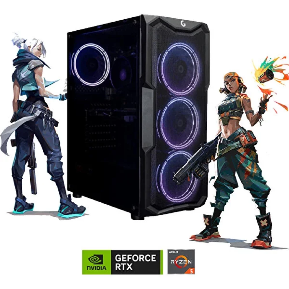 Game Garaj Gamegaraj Aquarius 5A-4060TI Ryzen 5 5600 16GB 1tb Rtx 4060TI Masaüstü Bilgisayar Fiyatı