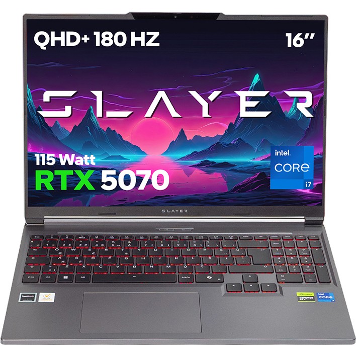 Game Garaj Slayer X7T-5070 C7 Intel Core I7 14650HX 16GB Ram 1tb SSD RTX5070 16" Qhd+ 180Hz IPS Freedos Gaming Laptop - 1 TB - 16 GB Dizüstü Bilgisayar Fiyatı