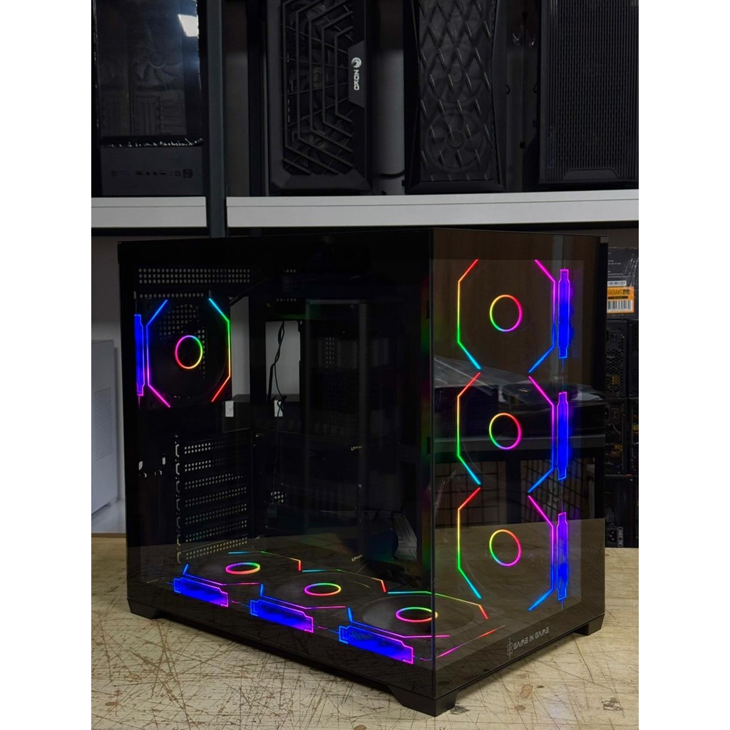 Game In Game Dream Siyah 7X12CM Argb Fanlı Akvaryum Kasa Evcil Hayvan Ürünleri Fiyatı