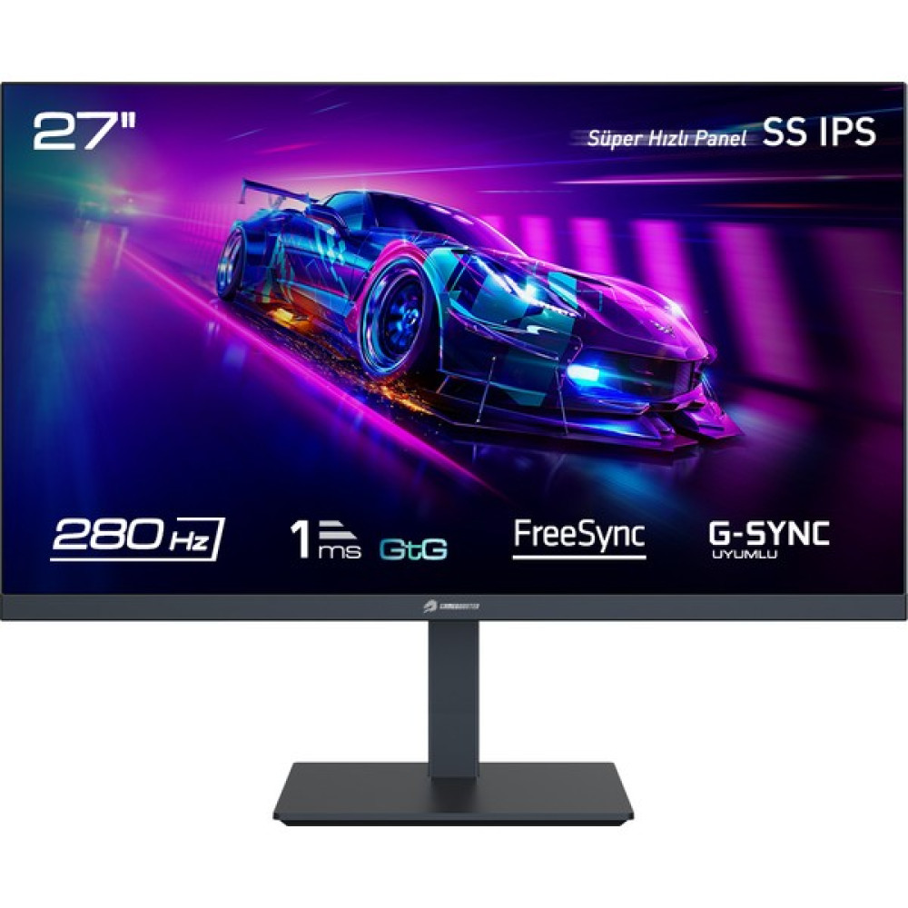 Gamebooster GB-2728FF 27" 280hz IPS 1ms Fhd Freesync, G-Sync 2xhdmı,1+2dp1 Oynar Ayak Gaming Monitör (GB-2728FF) Monitör Fiyatı