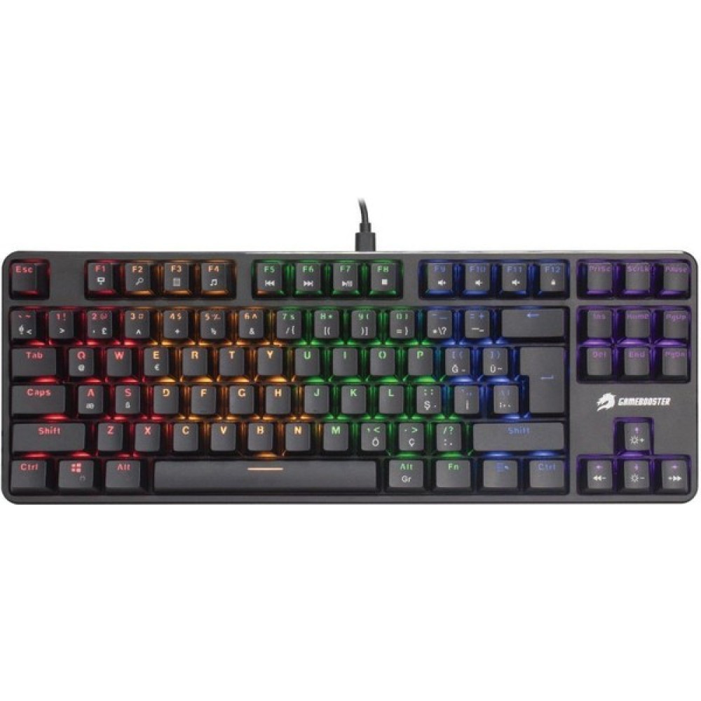 Gamebooster GM06B Core Rainbow Aydınlatmalı 88 Tuş Mekanik Oyun Klavyesi (GB-GM06B) - Siyah Oyuncu Klavyesi Fiyatı