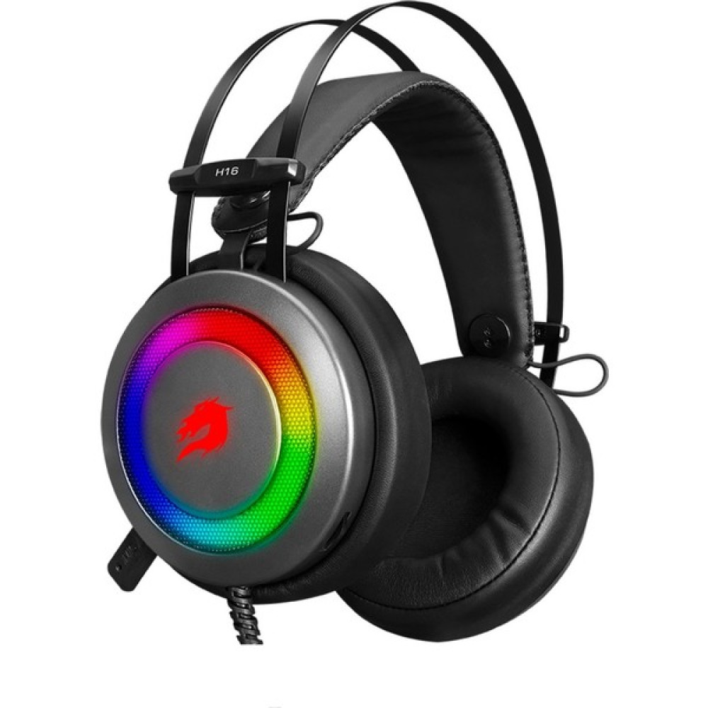 GameBooster H16 Storm RGB 7.1 Vitrual Kısa Mikrofonlu Gri Oyuncu Kulaklığı GB-H16 Kulak Üstü Kulaklık Fiyatı
