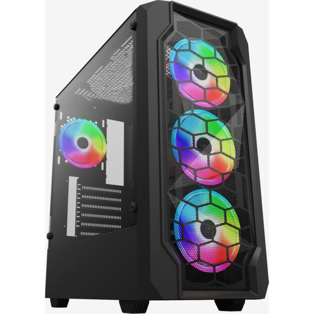 Gamecase Blaster 4x120 mm Rainbow Fanlı Mesh Oyuncu Kasası PC Kasaları Fiyatı