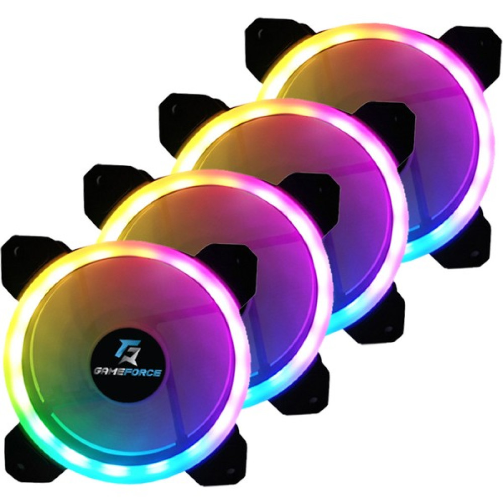 Gameforce Dualrıng 4X120MM Sese Duyarlı A-Rgb Kasa Fanı Soğutucular Fiyatı