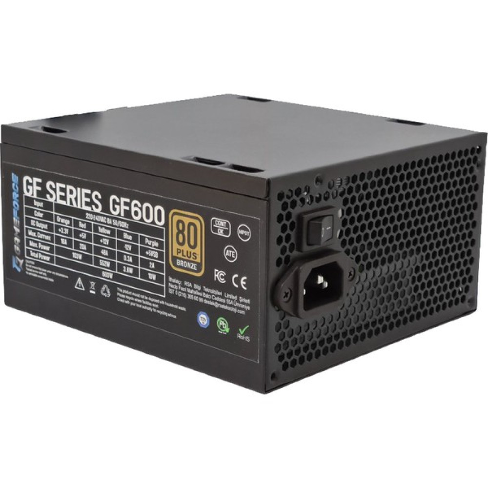 Gameforce GF600 600W 80+ Bronz Sertifikalı Güç Kaynağı Power Supply Fiyatı