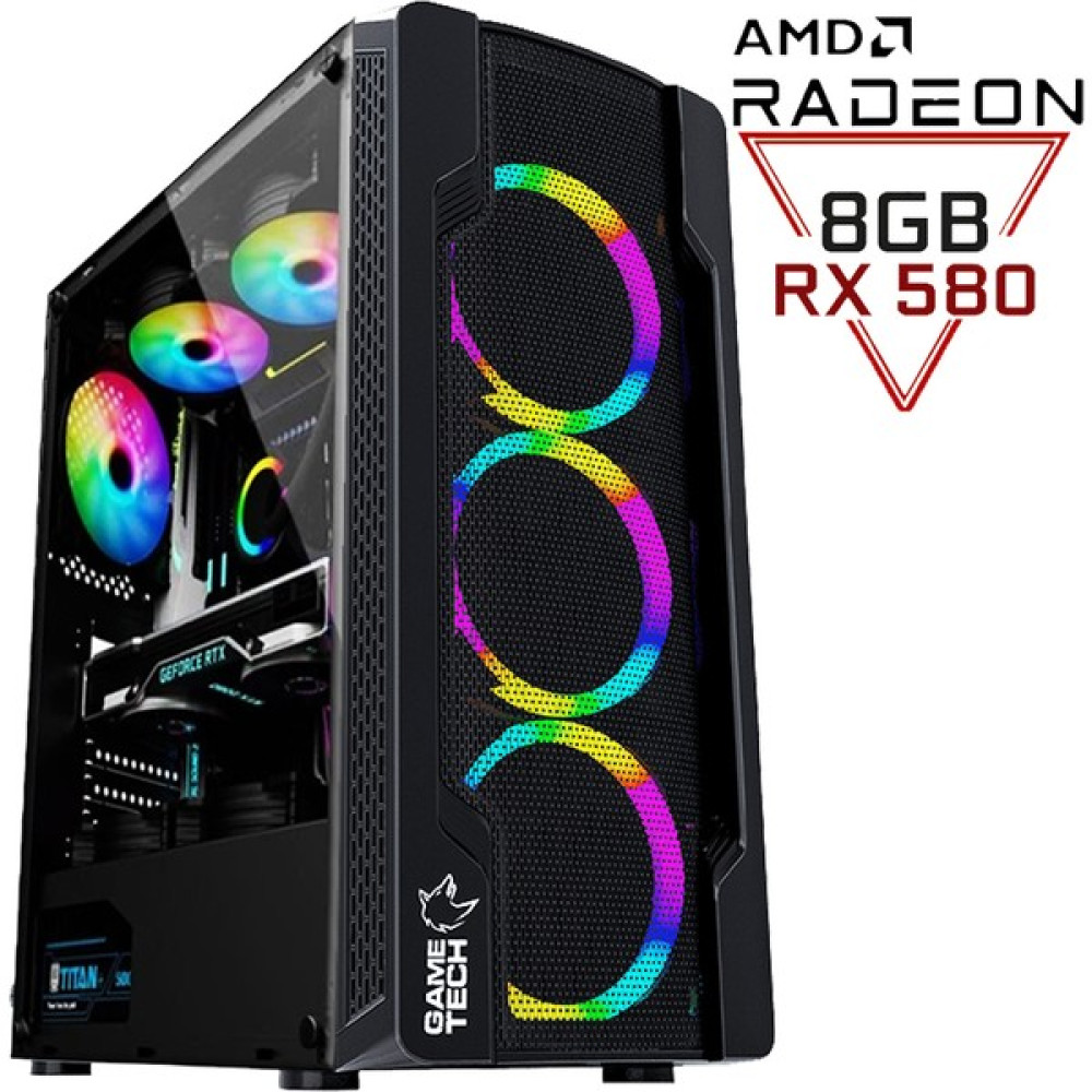 Gameline XR11 I5-2400 16GB Ram 500GB SSD RX580 8gb 256BİT Oyuncu Masaüstü Bilgisayar Masaüstü Bilgisayar Fiyatı