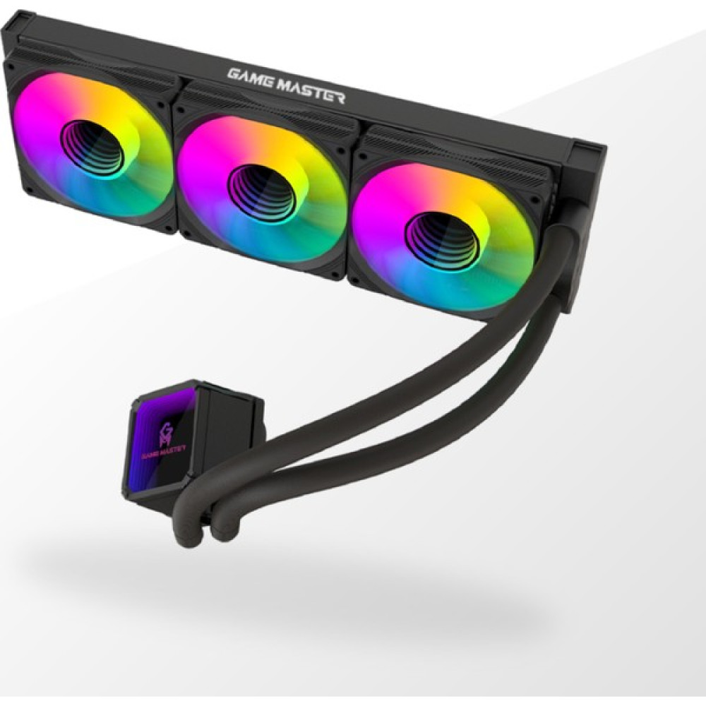 Gamemaster 3 Fanlı Argb 360MM Watercooler Siyah Sıvı Soğutma Soğutucular Fiyatı
