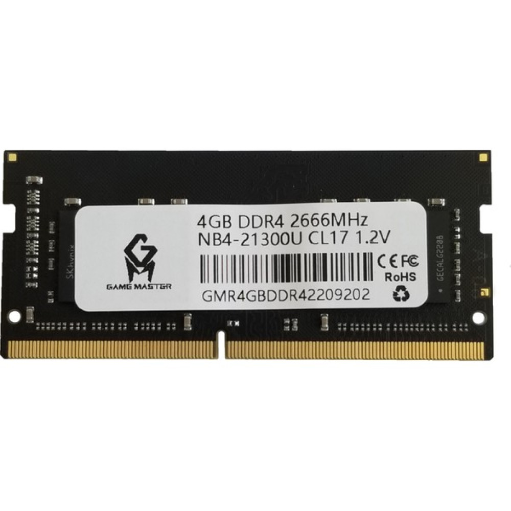 Gamemaster Game Master 4gb 2666MHZ Ddr4 Laptop Ram GMRN4GBDDR4 RAM Bellekler Fiyatı