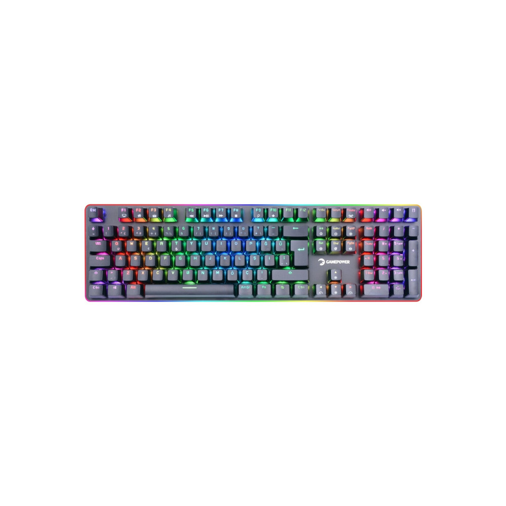 GamePower Saber Full Rgb Blue Switch Gaming Oyuncu Mekanik Klavye Türkçe Q Oyuncu Klavyesi Fiyatı