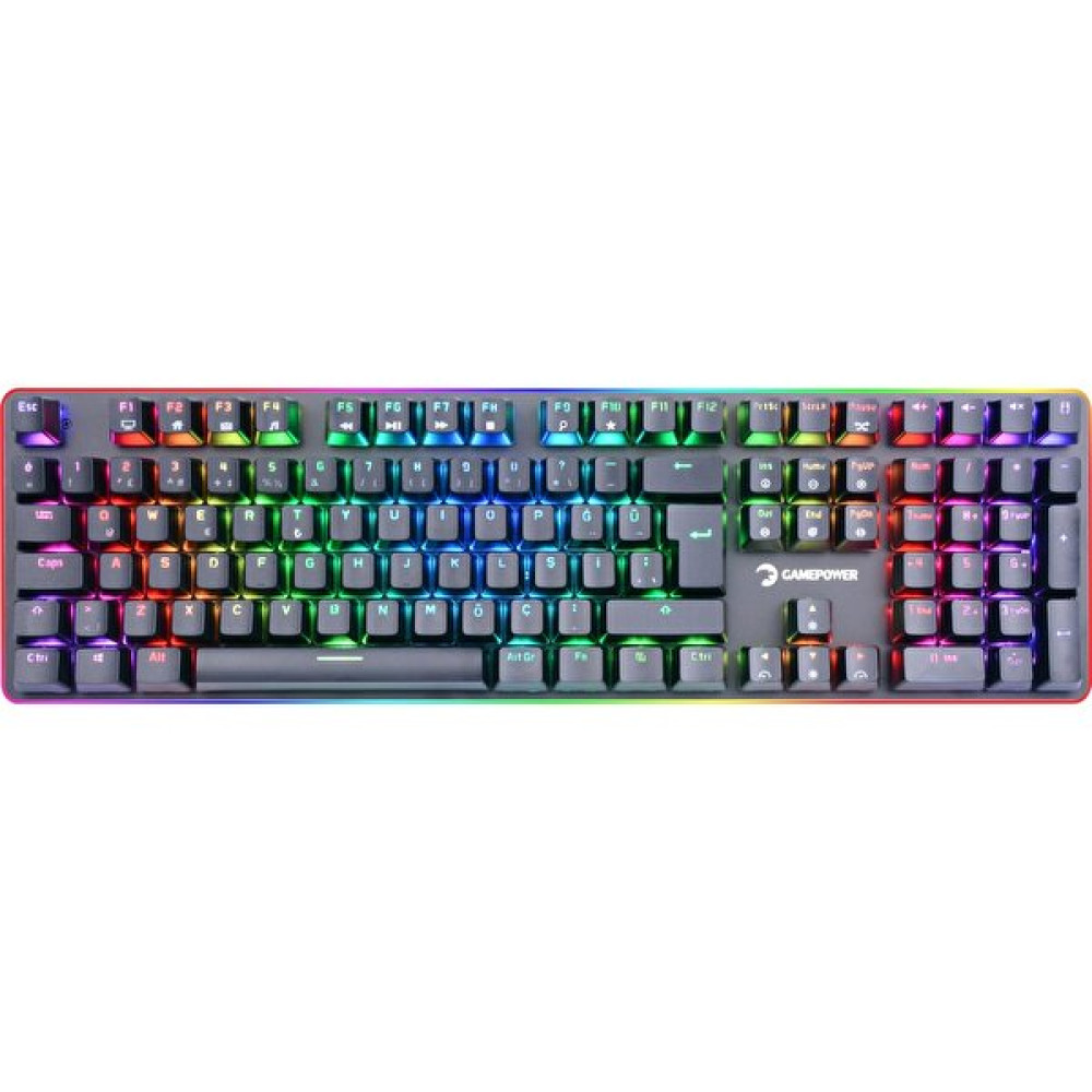 Gamepower Saber RGB Red Switch TR Mekanik Oyuncu Klavyesi Oyuncu Klavyesi Fiyatı