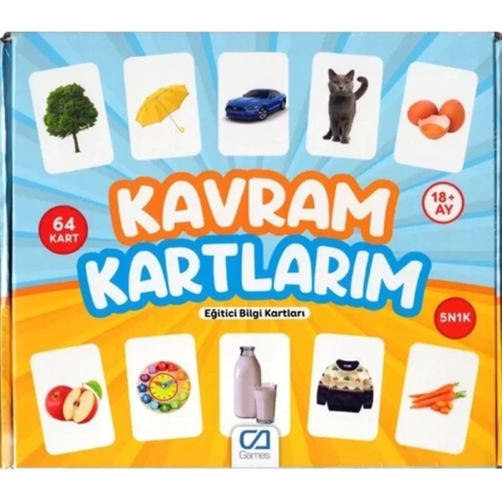 Games Kavram Kartlarım 64 Kart 5175 Oto Boyaları Fiyatı