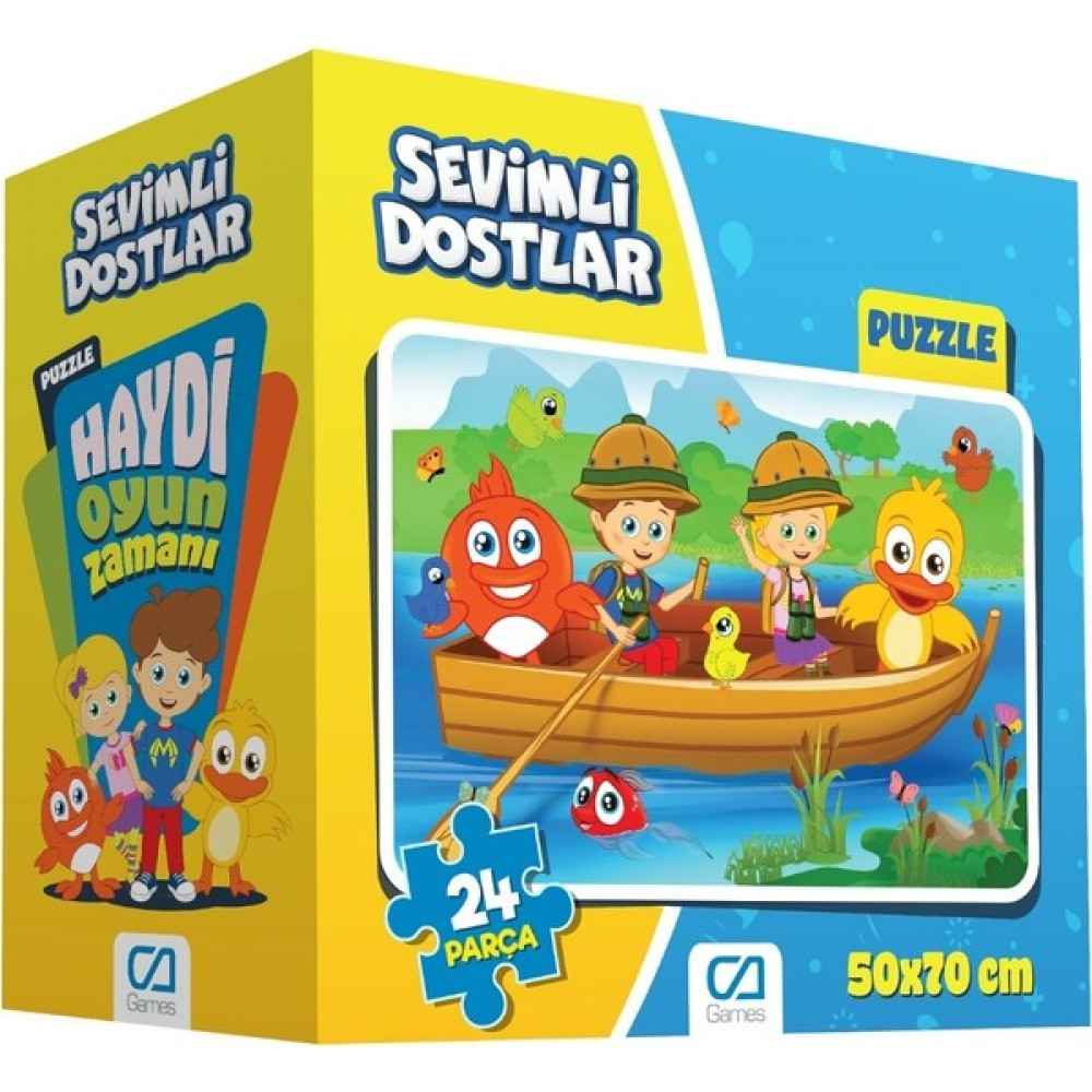 Games Sevimli Dostalar Puzzle 24 Parça Oto Boyaları Fiyatı