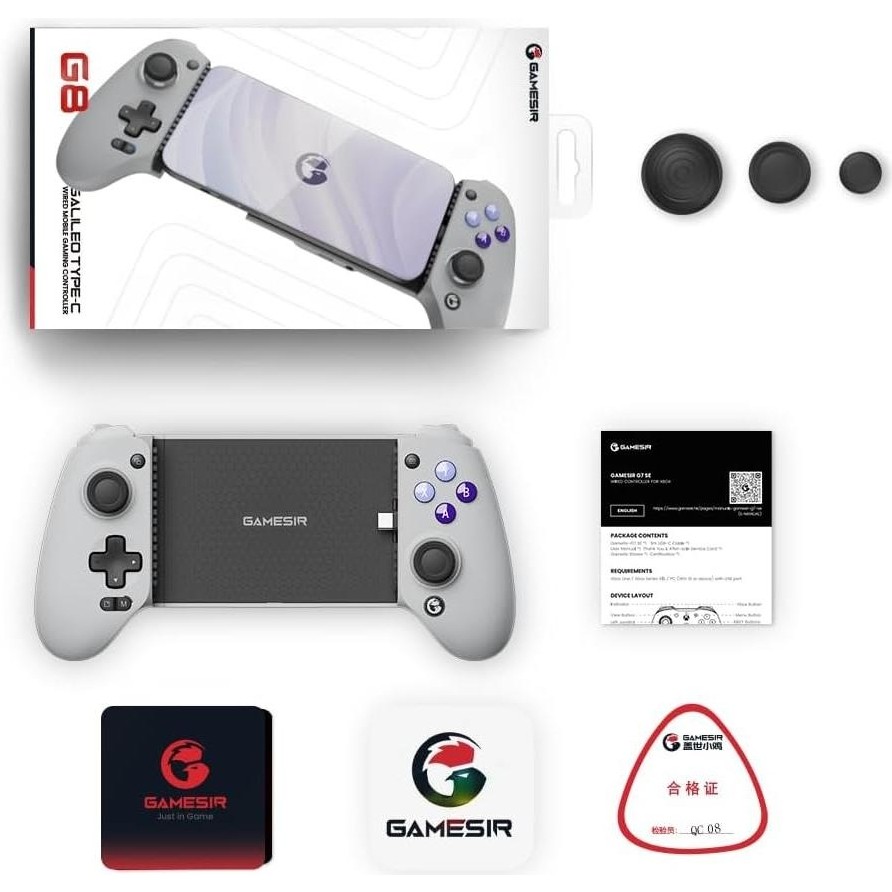 Gamesir G8 Galileo Type-C Mobile Gaming Controller Android Bilgisayar Çevirici ve Adaptörü Fiyatı