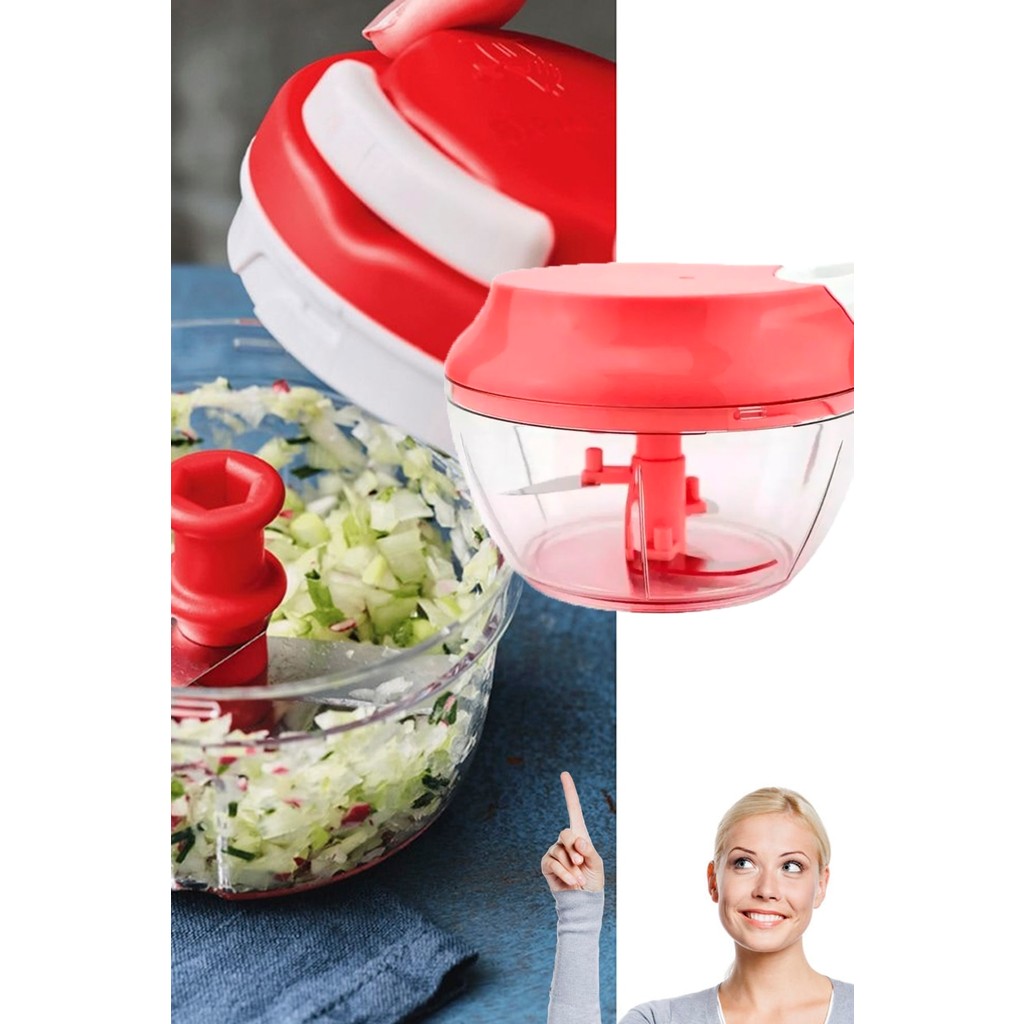 Gampus Mini Ipli El Rondosu Rende Sebze Doğrayıcı Blender - Beyaz Blenderler Fiyatı