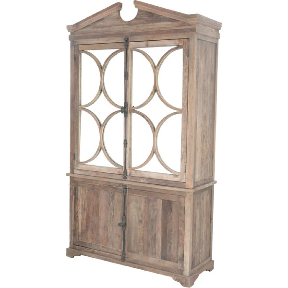 Gan Decor Aynalı Karaağaç Masif Büfe - Ahşap Kitaplık Fiyatı