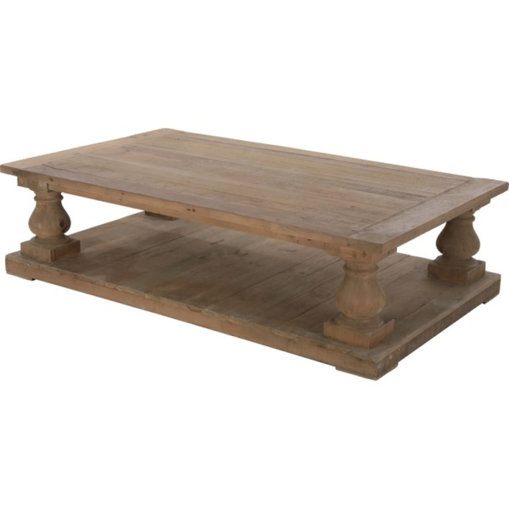 Gan Decor Karaağaç Orta Sehpa 170 x 100 x 45 cm - Karaağaç Naturel Orta Sehpa Fiyatı