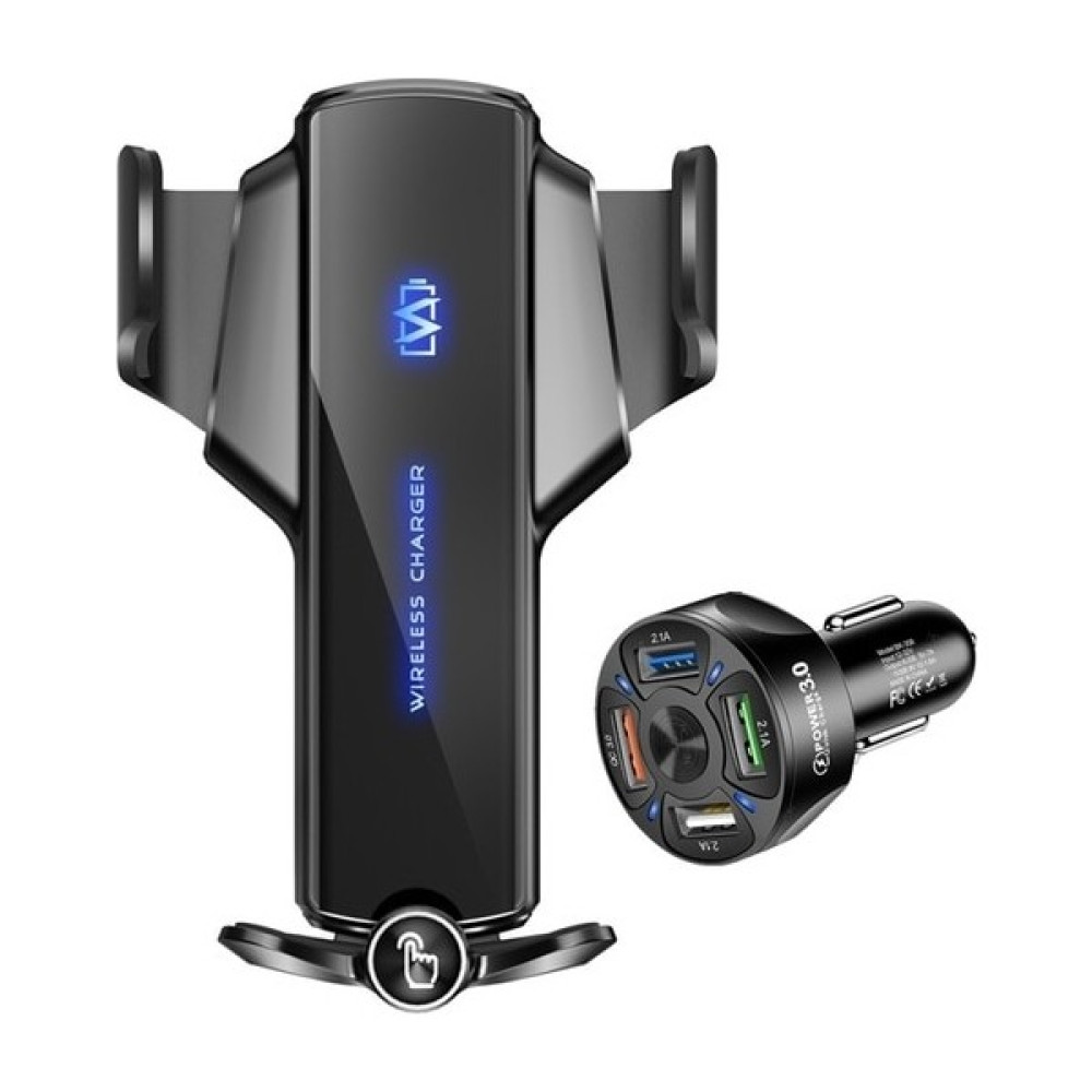 Ganbao Araç Kablosuz Şarj Cihazı Siyah Tongdaytech 15W Manyetik Araç Hızlı Kablosuz Şarj Cihazı iPhone 7 8 Xs 11 12 Pro Max Carregador Sem Fio Sams... Cep Telefonu Araç Kiti Fiyatı