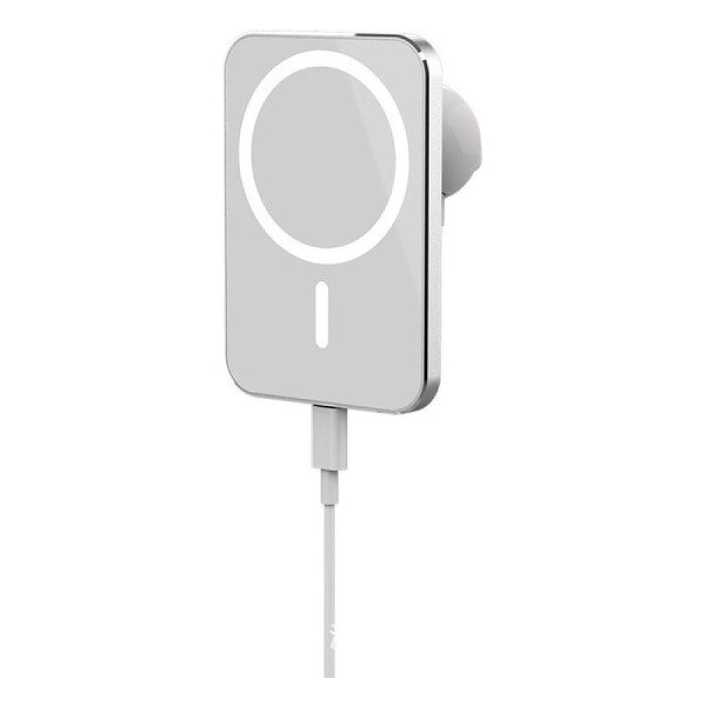 Ganbao Beyaz 15W Kablosuz Şarj Cihazı Magsafe Uyumlu Araç Tutucu Hava Firar Dağı iPhone 14/13/12 Pro Max Mini iPhone 8-14 ile Uyumlu (Yurt Dışından) Cep Telefonu Araç Kiti Fiyatı