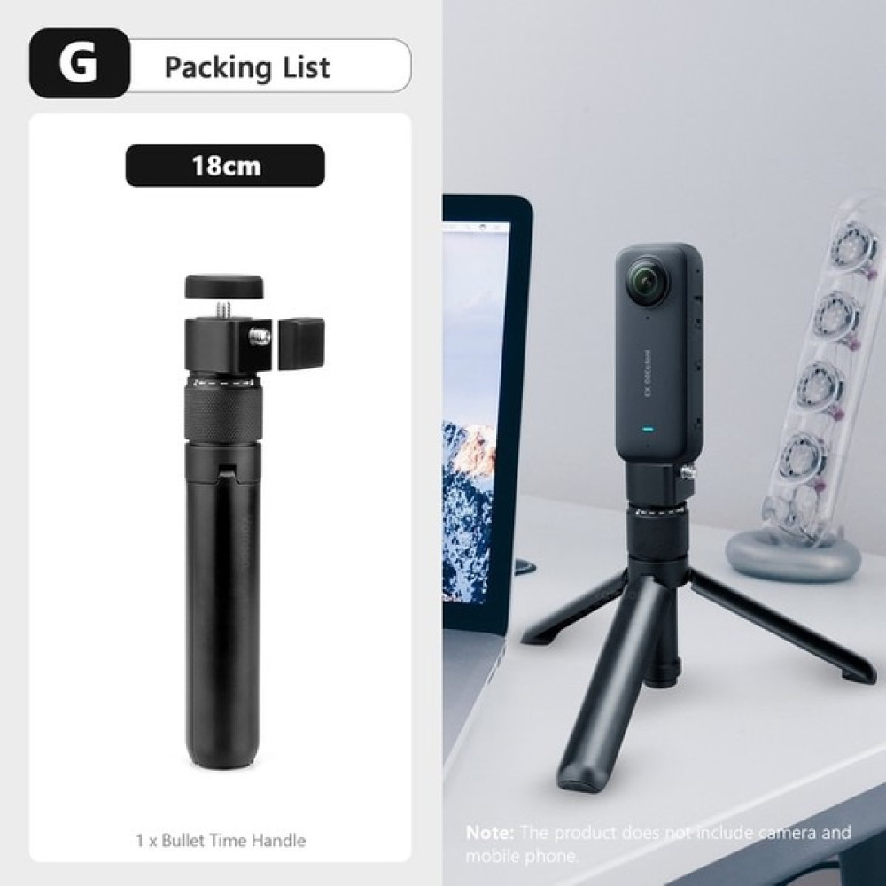Ganbao G Vamson Görünmez Selfie Sopa INSTA360 X3 Dönen Bullet Time El Tripod Insta 360 One X2 One Rs Gopro Aksesuarları (Yurt Dışından) - Renkli Selfie - Özçekim Çubuğu Fiyatı