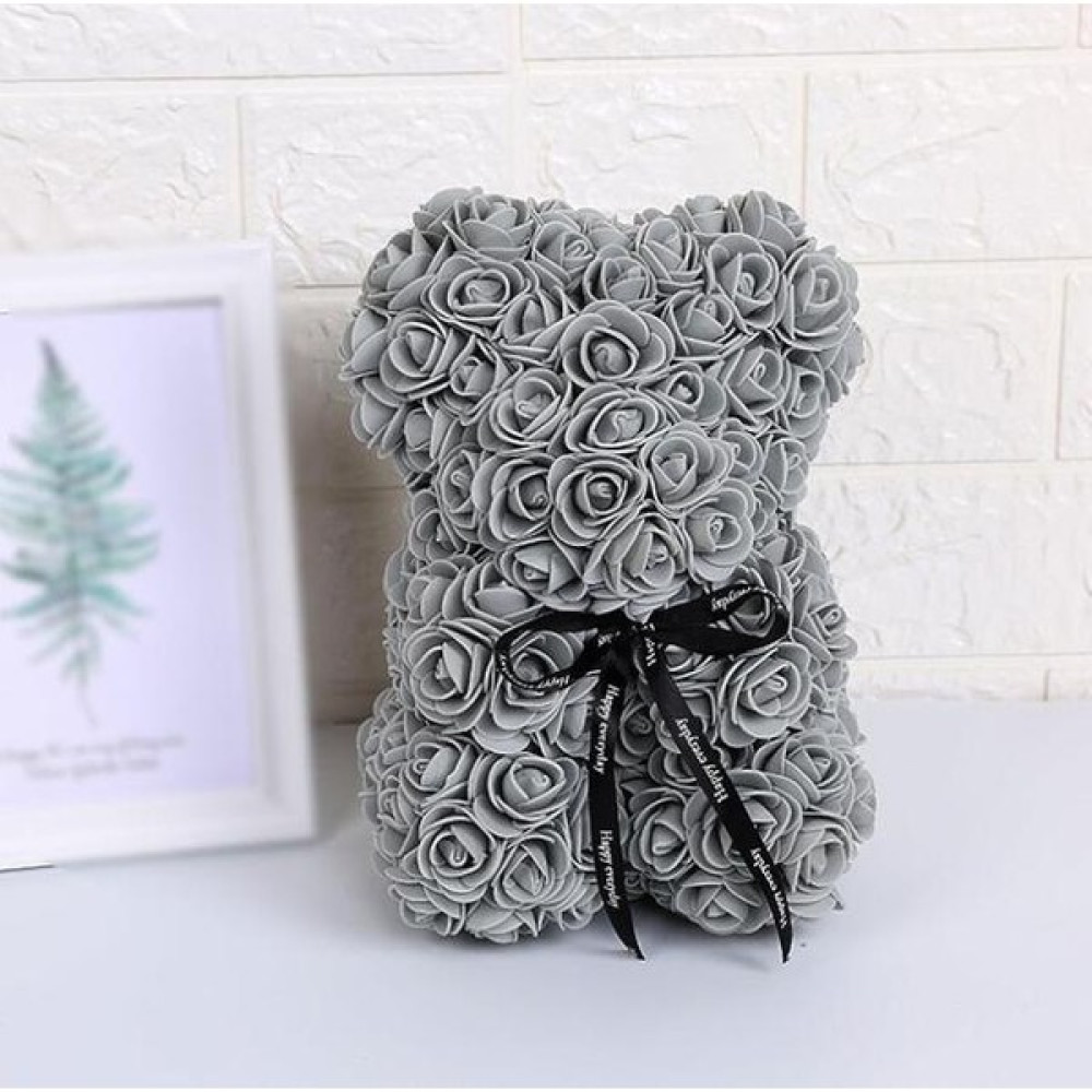 Ganbao Gri Taçsız Yapay Çiçekler 25 cm Gül Ayı Kız Arkadaşı Yıldönümü Noel Sevgililer Günü Hediyesi Doğum Günü Hediyesi Anne Partisi Için (Yurt Dış... Ev & Dekorasyon Aksesuarları Fiyatı