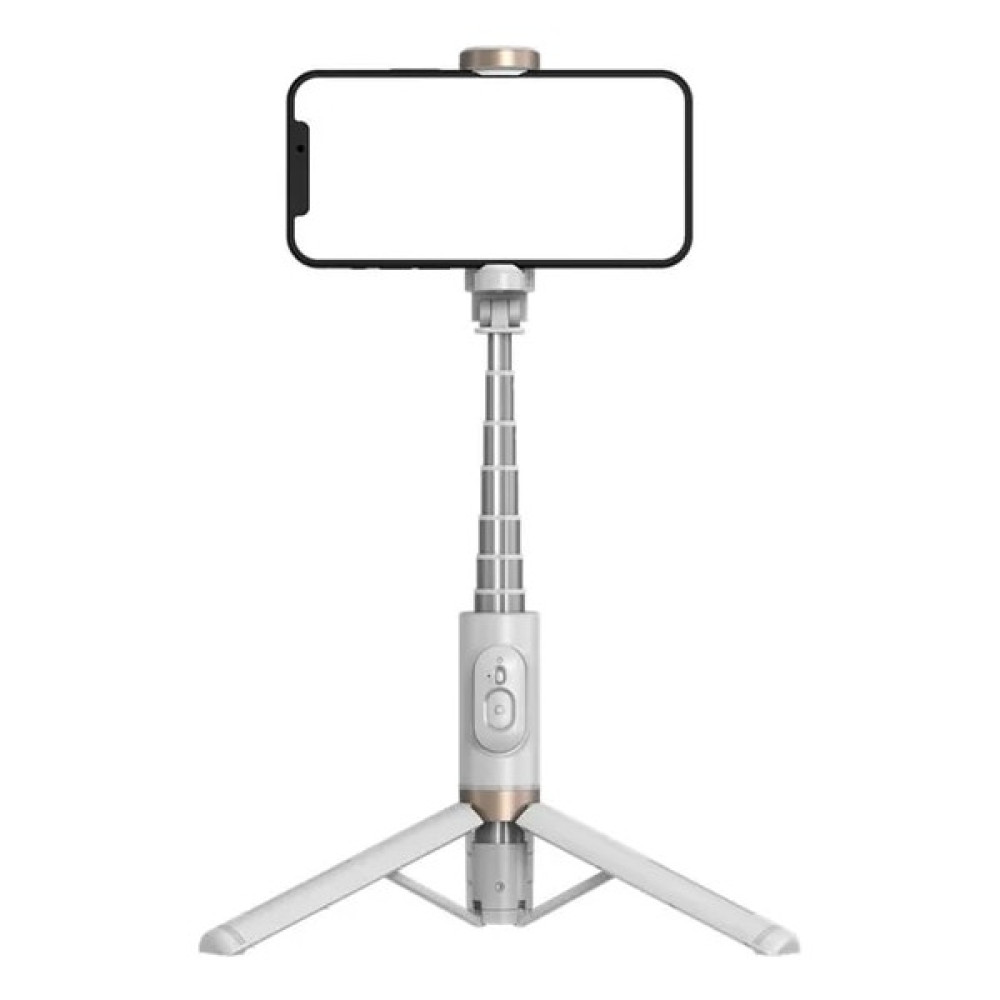 Ganbao Q12 Beyaz Xaiomi Selfie Çubuğu Tripod Kamera Tutacağı Telefon Insta 360 Selfie Çubuğu Teleskopik Kutup Kablosuz Bluetooth Selfie Çubuğu Dolg... Selfie - Özçekim Çubuğu Fiyatı