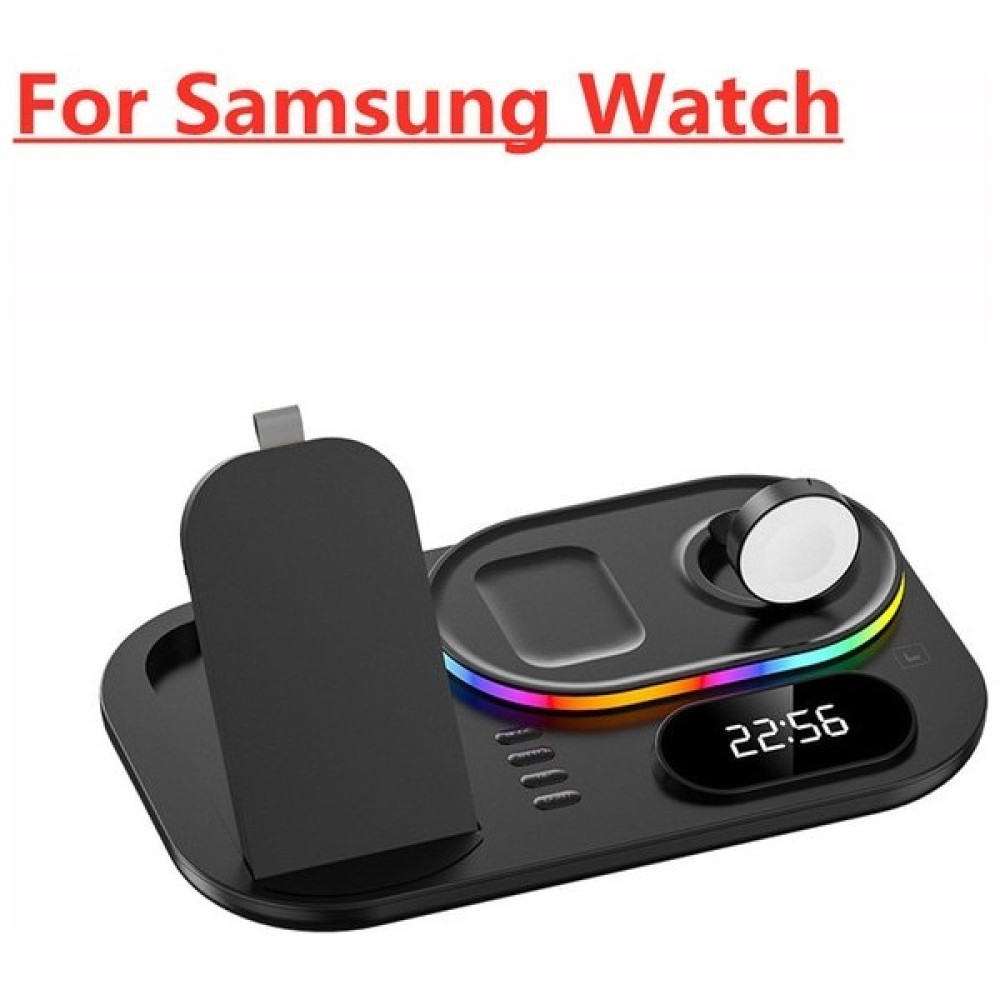 Ganbao Siyah Samsung 30W 4 In 1 Kablosuz Şarj Standı iPhone 14 13 12 Samsung Galaxy S22 S21 Ultra S20 Apple Watch Hızlı Şarj Dock Istasyonu (Yurt D... Cep Telefonu Şarj Cihazı Fiyatı