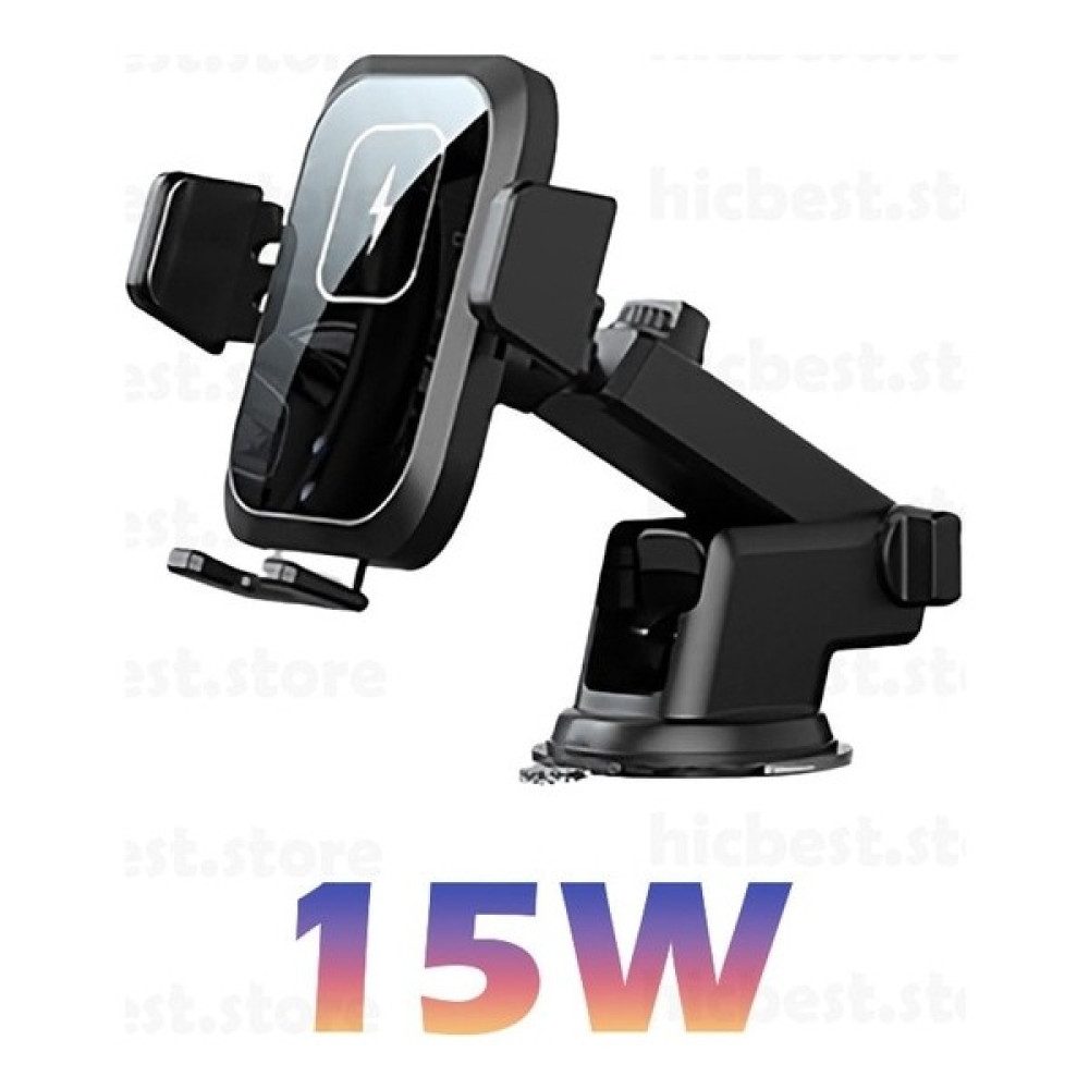 Ganbao Stil 1 15W Kablosuz Araç Şarj Cihazı Telefon Tutucu iPhone Için Kablosuz Şarj Araç Indüksiyon Şarj Cihazı iPhone 12 Se 11 8 Samsung S20 Için... Cep Telefonu Araç Kiti Fiyatı