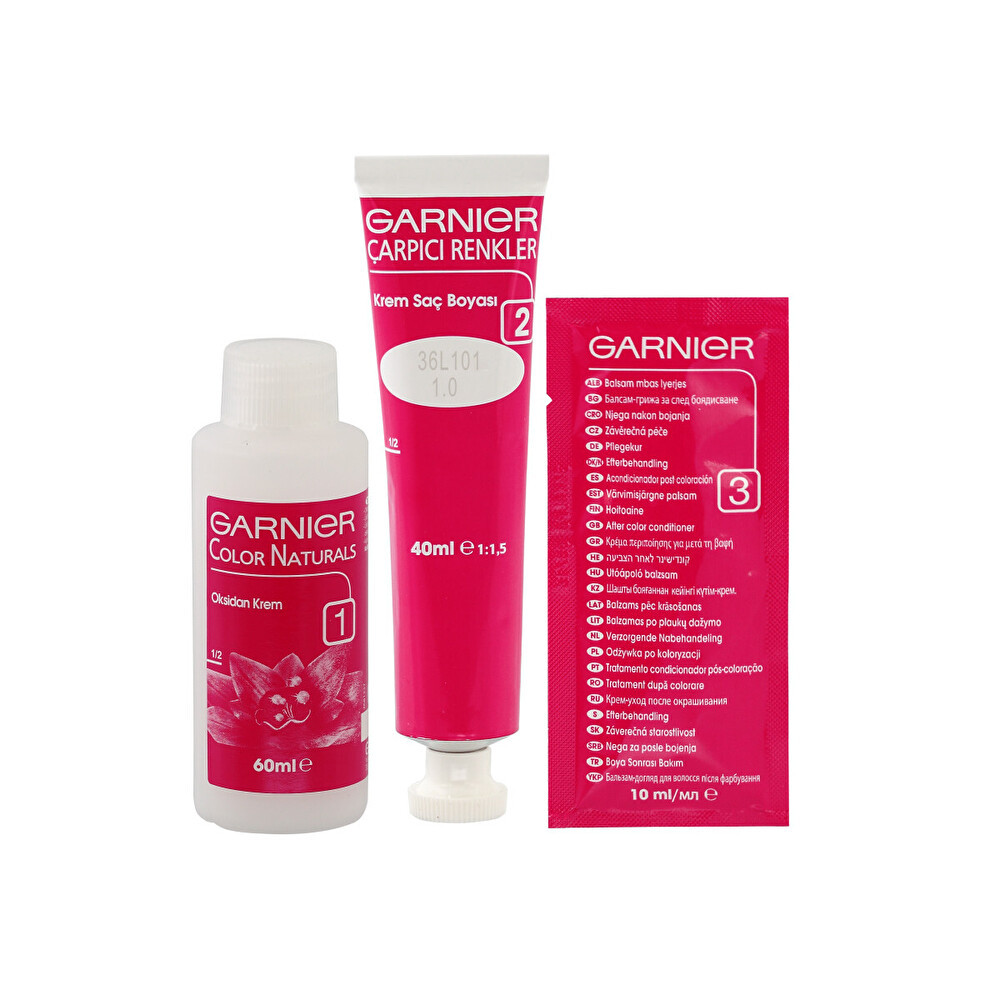 Ganier Color Natural Çarpıcı Renkler 1,0 Ekstra Siyah Saç Boyası Fiyatı