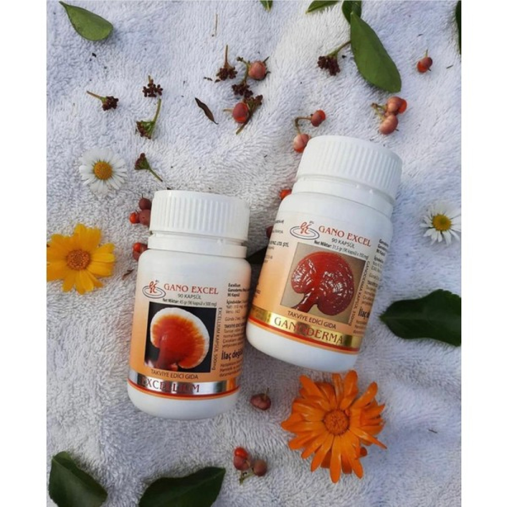Gano Excel Ganoexcel Ganoderma + Excelium 90 Cilt ve Yüz Bakımı Fiyatı