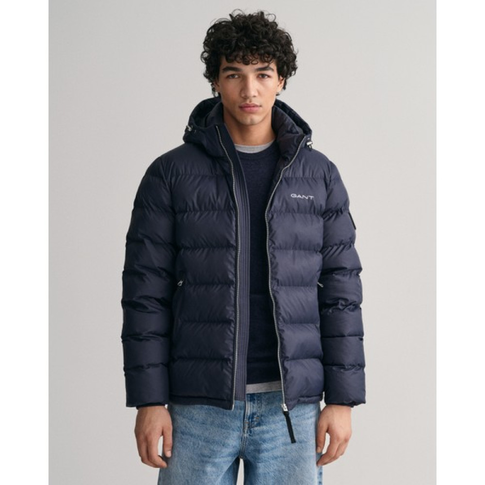 Gant Erkek Lacivert Regular Fit Kapüşonlu Mont 7006351.433 Erkek Mont Fiyatı
